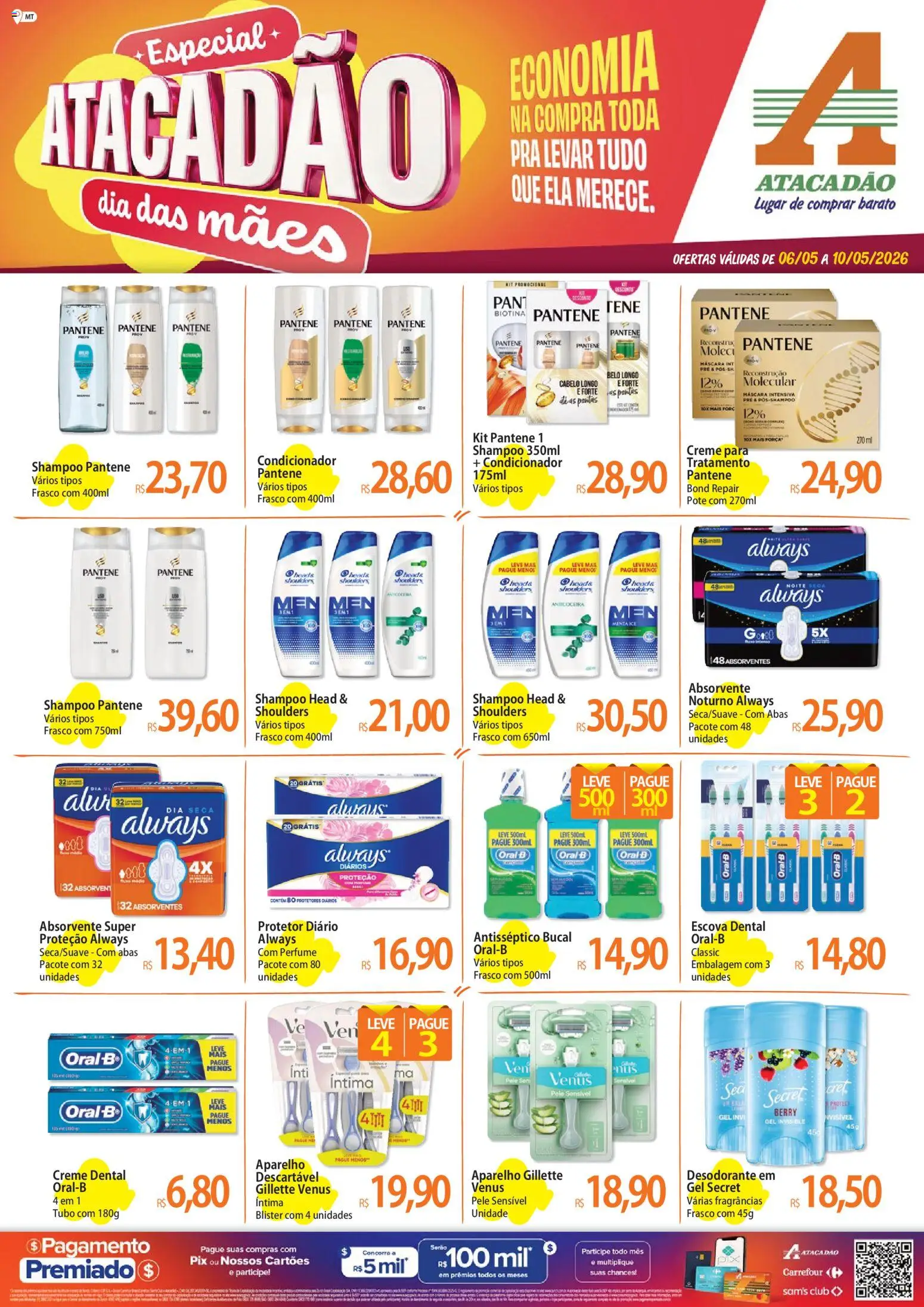 Pré-Visualização do folheto "Atacadão ofertas - MT" da loja Atacadão válido a partir de 06/05/2026