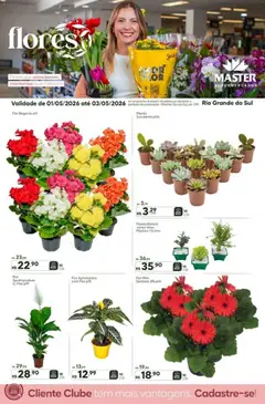 Pré-Visualização do folheto "Master ofertas Flores" da loja Master válido a partir de 01/05/2026