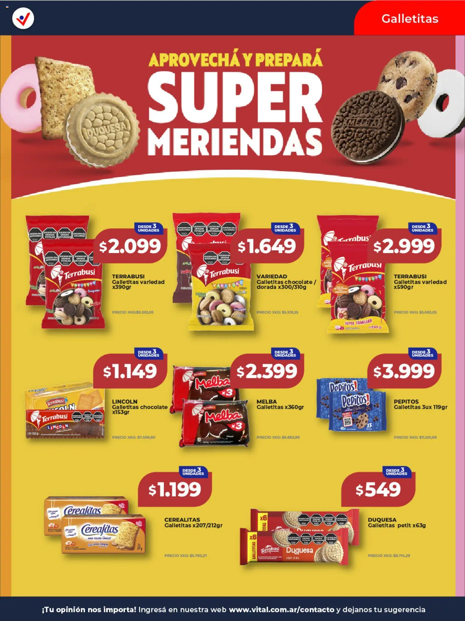 Vista previa del folleto de la tienda Vital válido desde el 12/10/2026 