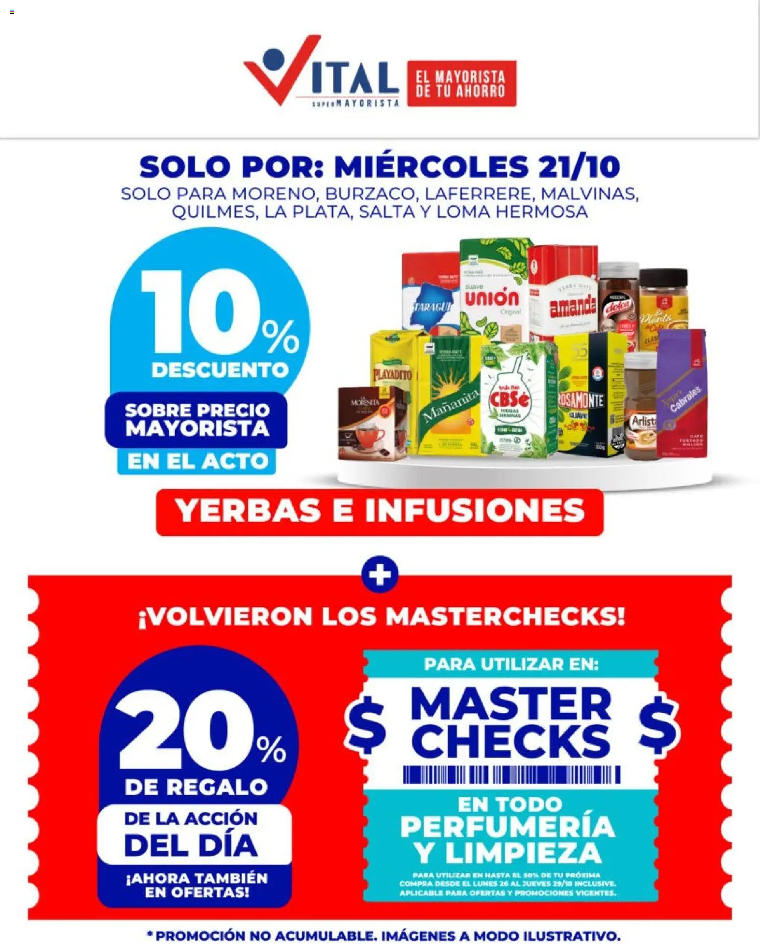Vista previa del folleto de la tienda Vital válido desde el 21/10/2026 