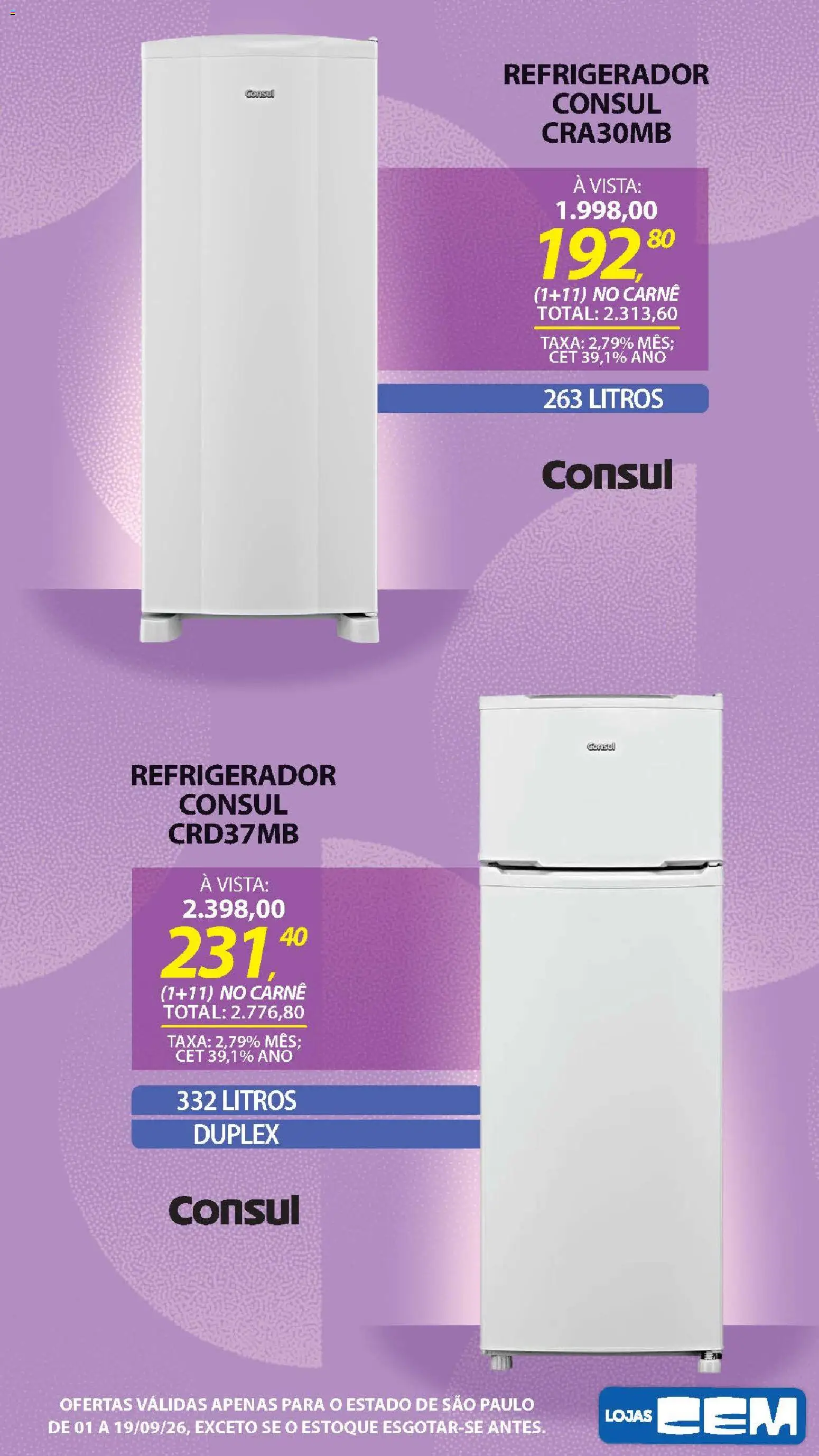 Ofertas Lojas Cem até 19/09/2026. - Página 46