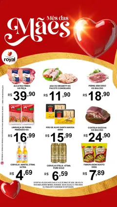 Pré-Visualização do folheto "Royal Supermercados - Ofertas da semana" da loja Royal Supermercados válido a partir de 01/05/2026