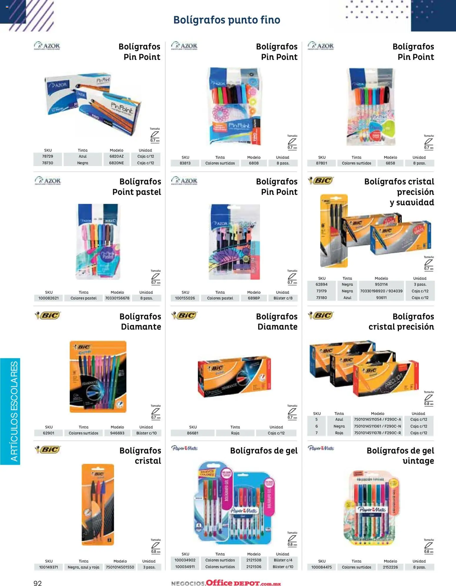 Vista previa las ofertas de la tienda Office Depot - Catálogo 2026 desde el 12/01/2026 