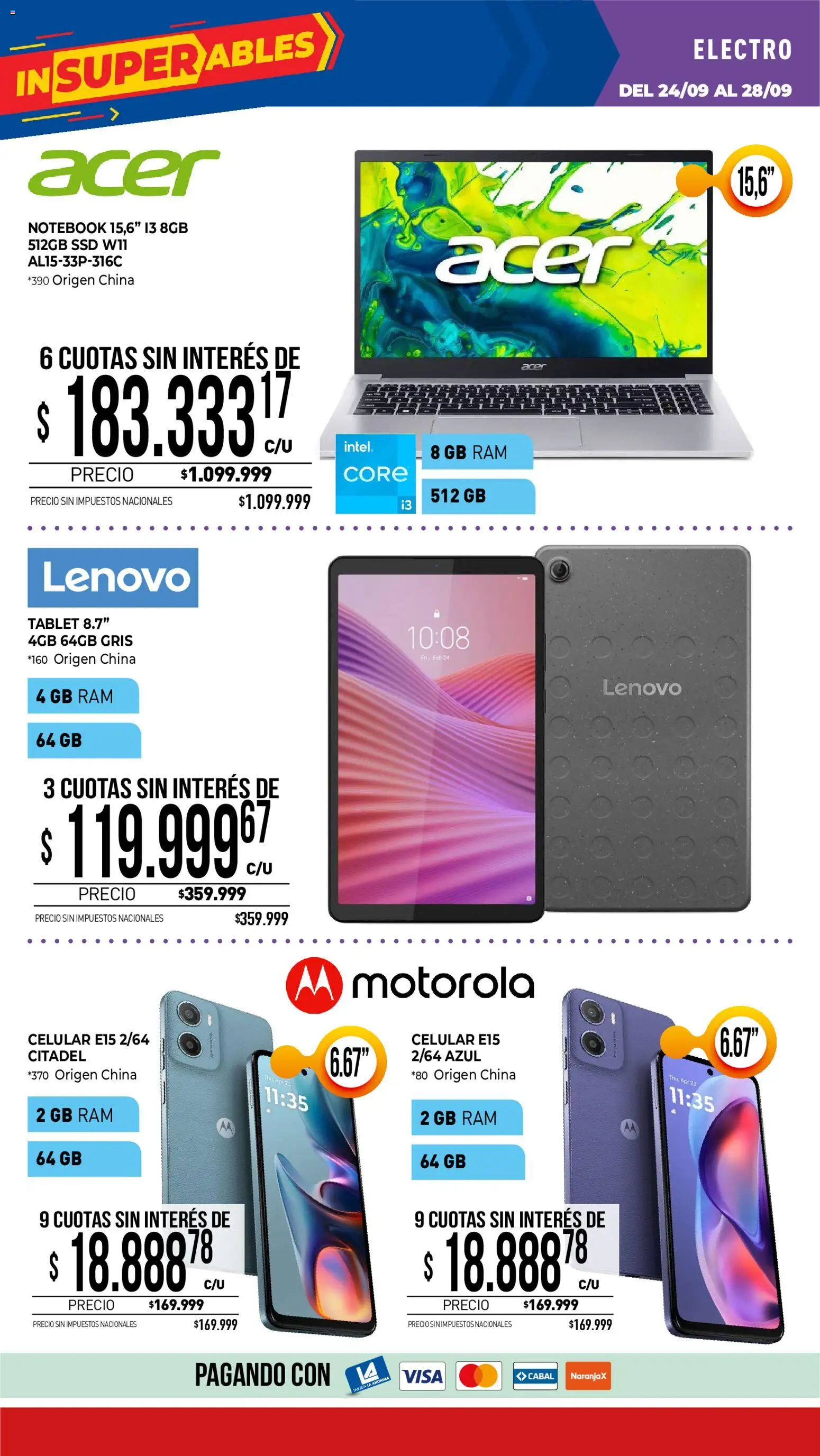 Vista previa del folleto de la tienda La Anonima válido desde el 24/09/2026 