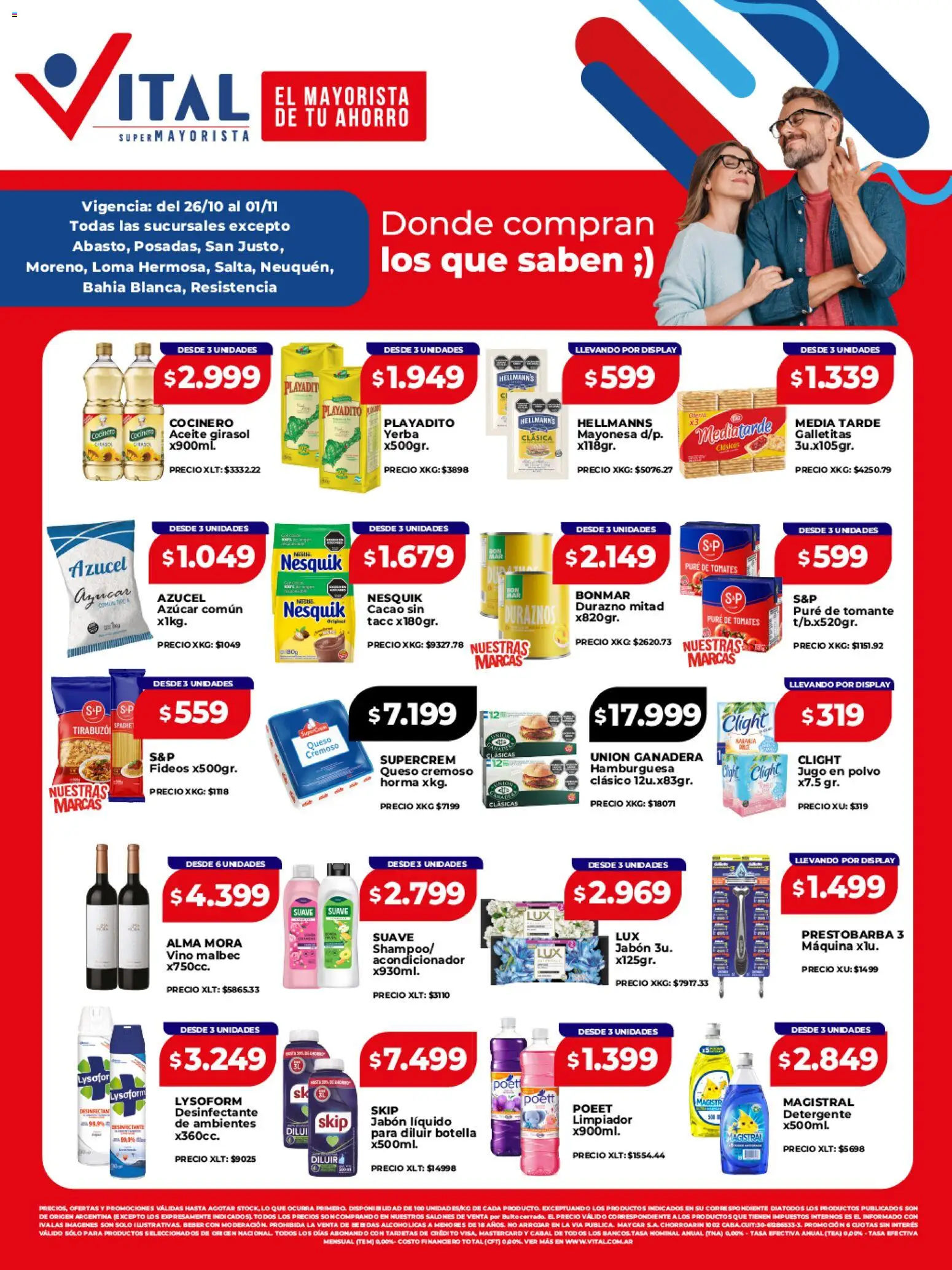 Vista previa del folleto de la tienda Vital válido desde el 26/10/2026 