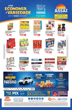 Pré-Visualização do folheto "Assaí Atacadista ofertas - PR" da loja Assaí Atacadista válido a partir de 20/07/2026