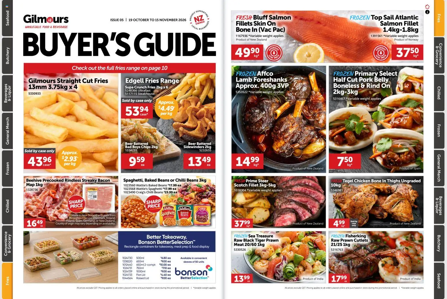 Preview of catalogue Gilmours Buyer's Guide from shop Gilmours valid 19 Oct 2026