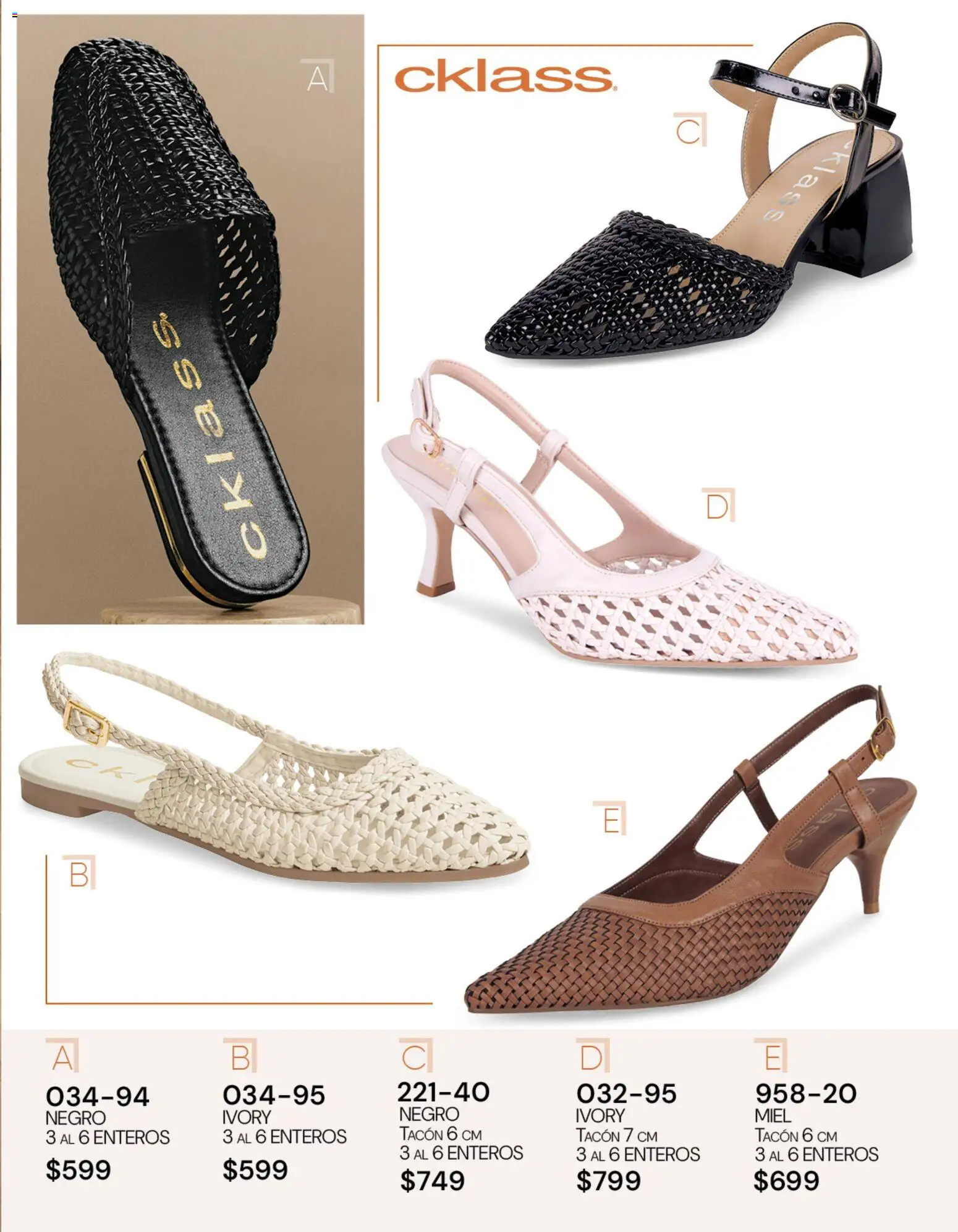 Vista previa las ofertas de la tienda Cklass - Cklass catálogo Dama calzado desde el 08/07/2026 