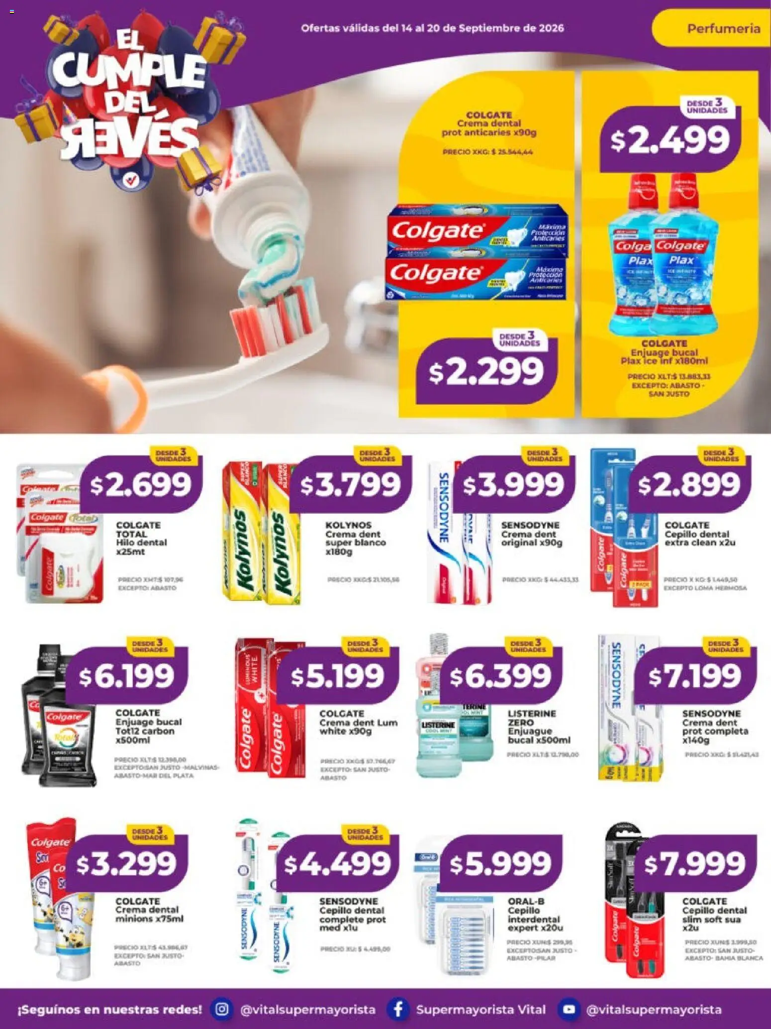 Vista previa del folleto de la tienda Vital válido desde el 14/09/2026 