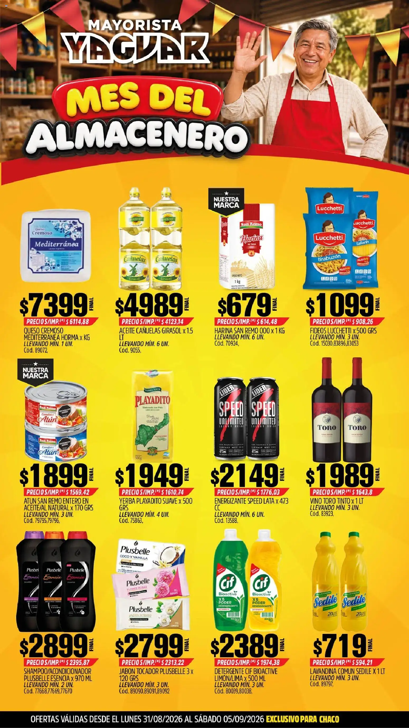 Vista previa del folleto de la tienda Yaguar válido desde el 31/08/2026 