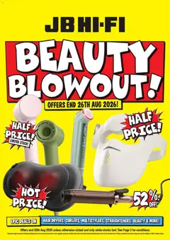 Preview of catalogue JB Hi-Fi catalogue from shop JB Hi-Fi valid 20 Aug 2026