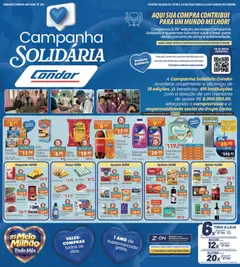 Pré-Visualização do folheto "Supermercados Condor ofertas Campanha Solidária" da loja Supermercados Condor válido a partir de 10/08/2026