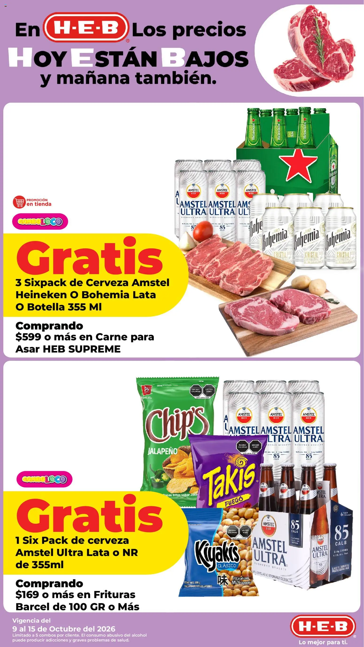 Vista previa las ofertas de la tienda H-E-B - H-E-B folleto desde el 09/10/2026 