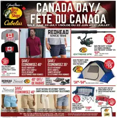 Preview of leaflet Cabelas weekly flyer / circulaire from shop Cabelas is valid from Jun 22, 2026