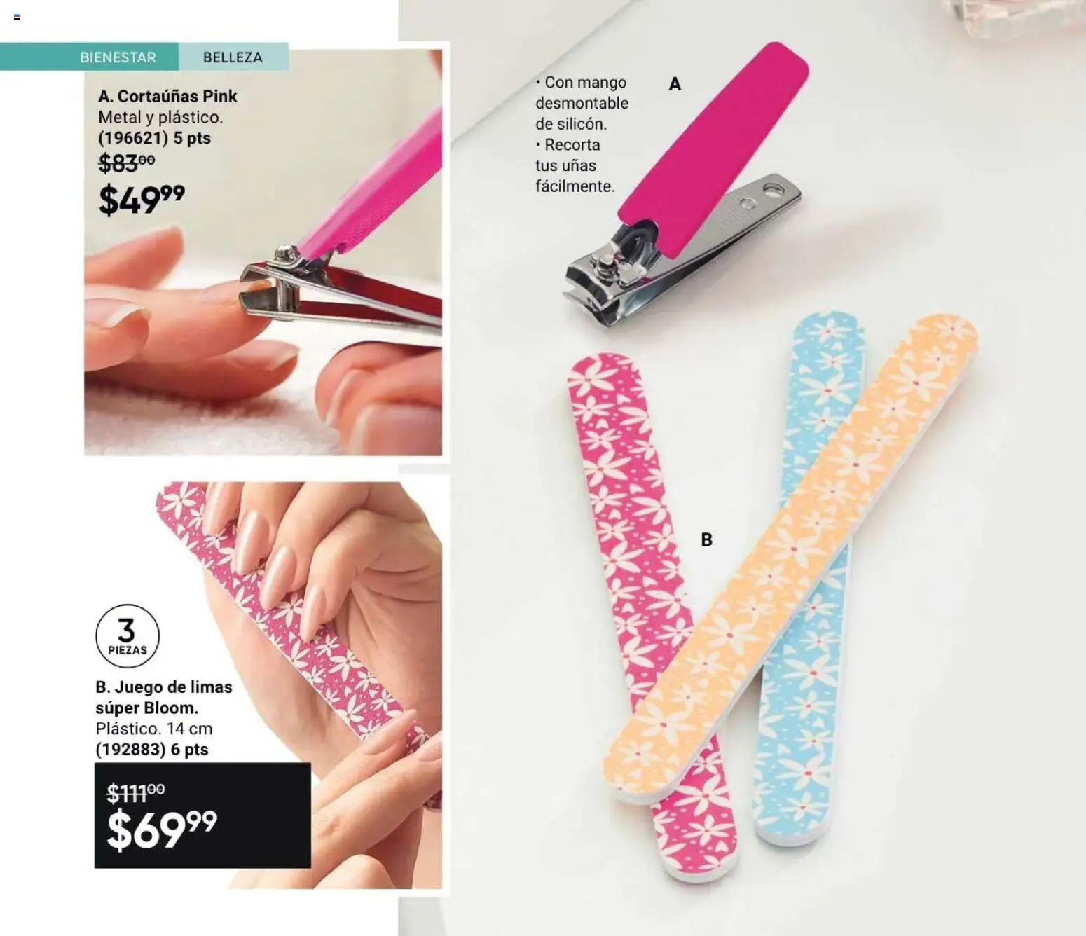 Vista previa las ofertas de la tienda AVON - Casa & Estilo 4 2026 desde el 20/02/2026 - Juego, Mango, Cortaúñas