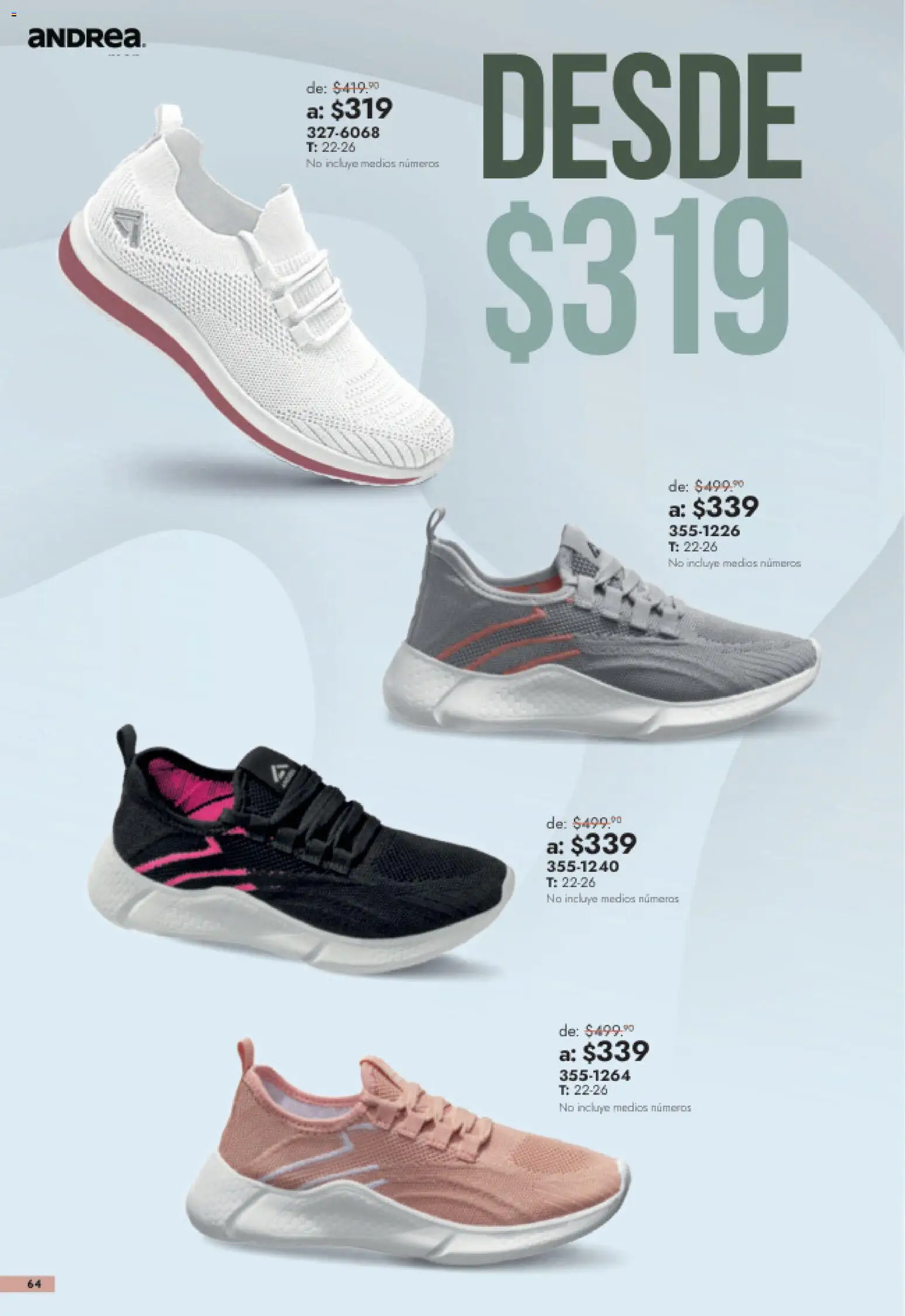Vista previa las ofertas de la tienda Andrea - Andrea catálogo Outlet desde el 26/07/2026 