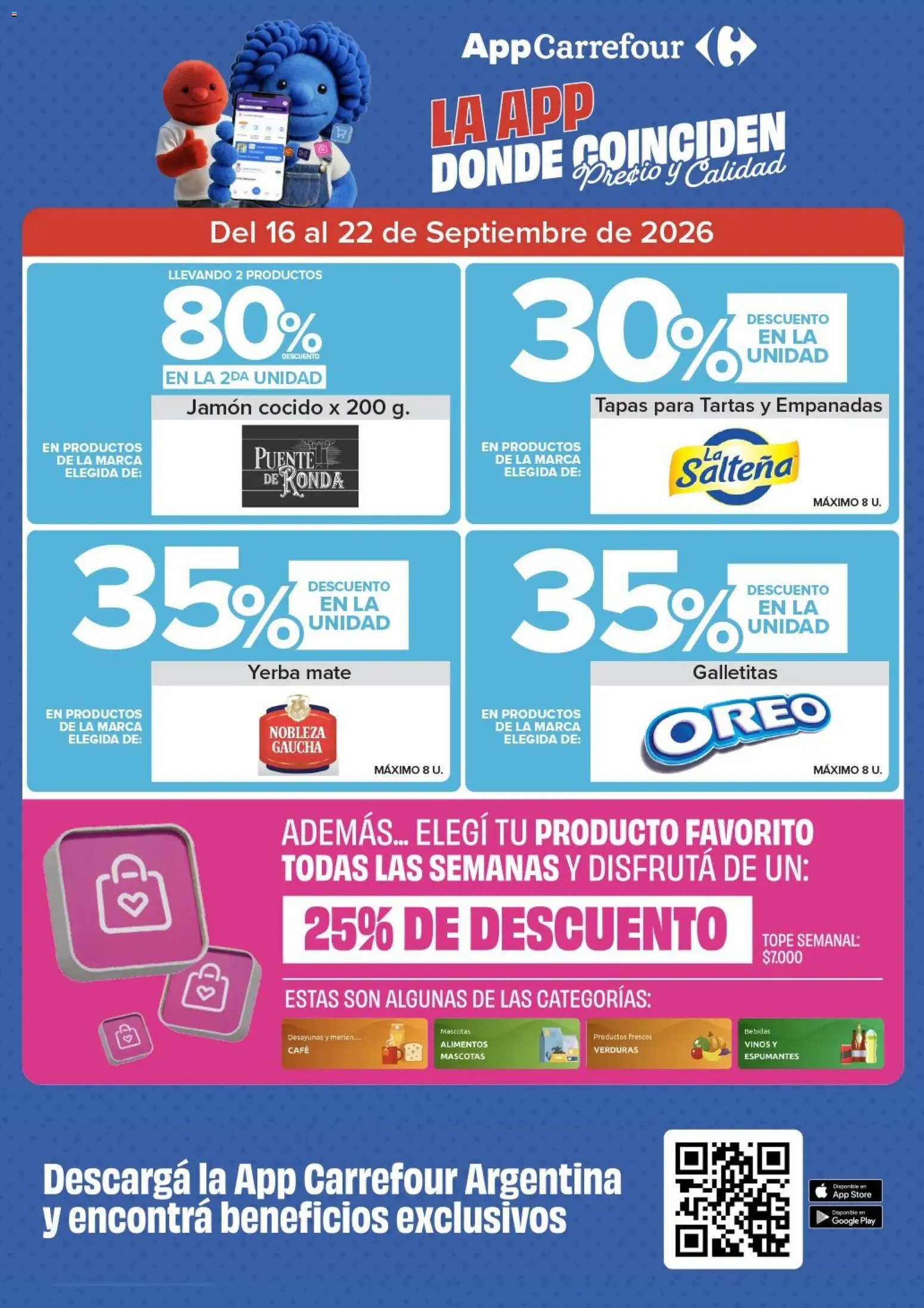Vista previa del folleto de la tienda Carrefour Market válido desde el 16/09/2026 