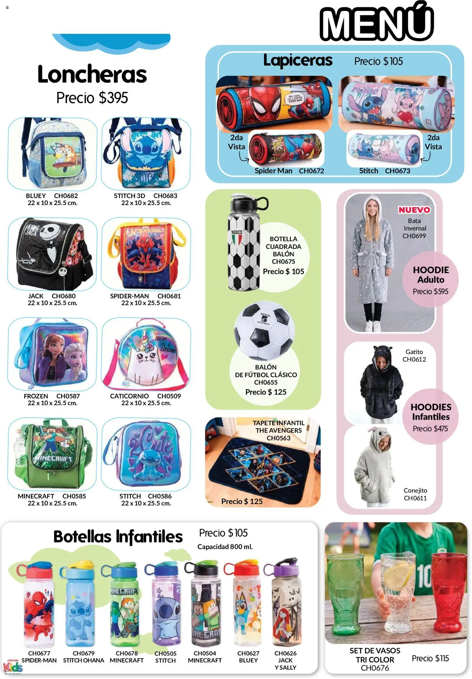 Vista previa las ofertas de la tienda Colchas Concord - Colchas Concord catálogo Colección Infantil Para los más peques desde el 15/10/2026 
