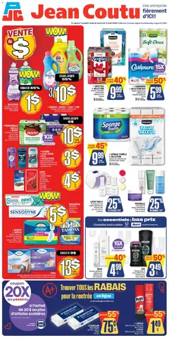 Preview of leaflet Jean Coutu circulaire from shop Jean Coutu is valid from Aug 06, 2026