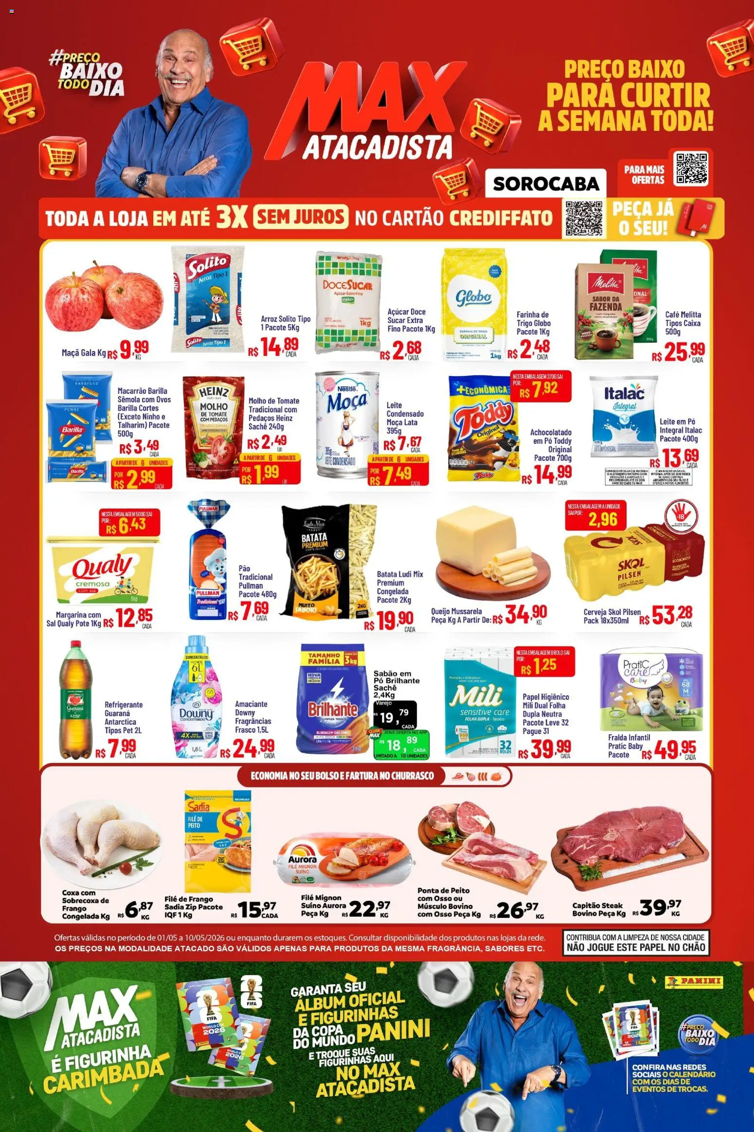 Pré-Visualização do folheto "Max Atacadista - Ofertas da semana" da loja Max Atacadista válido a partir de 01/05/2026