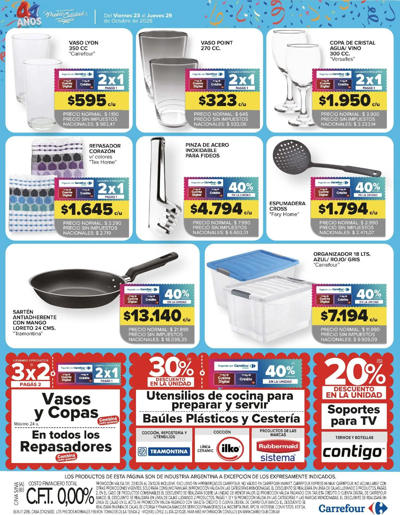 Vista previa del folleto de la tienda Carrefour válido desde el 23/10/2026 