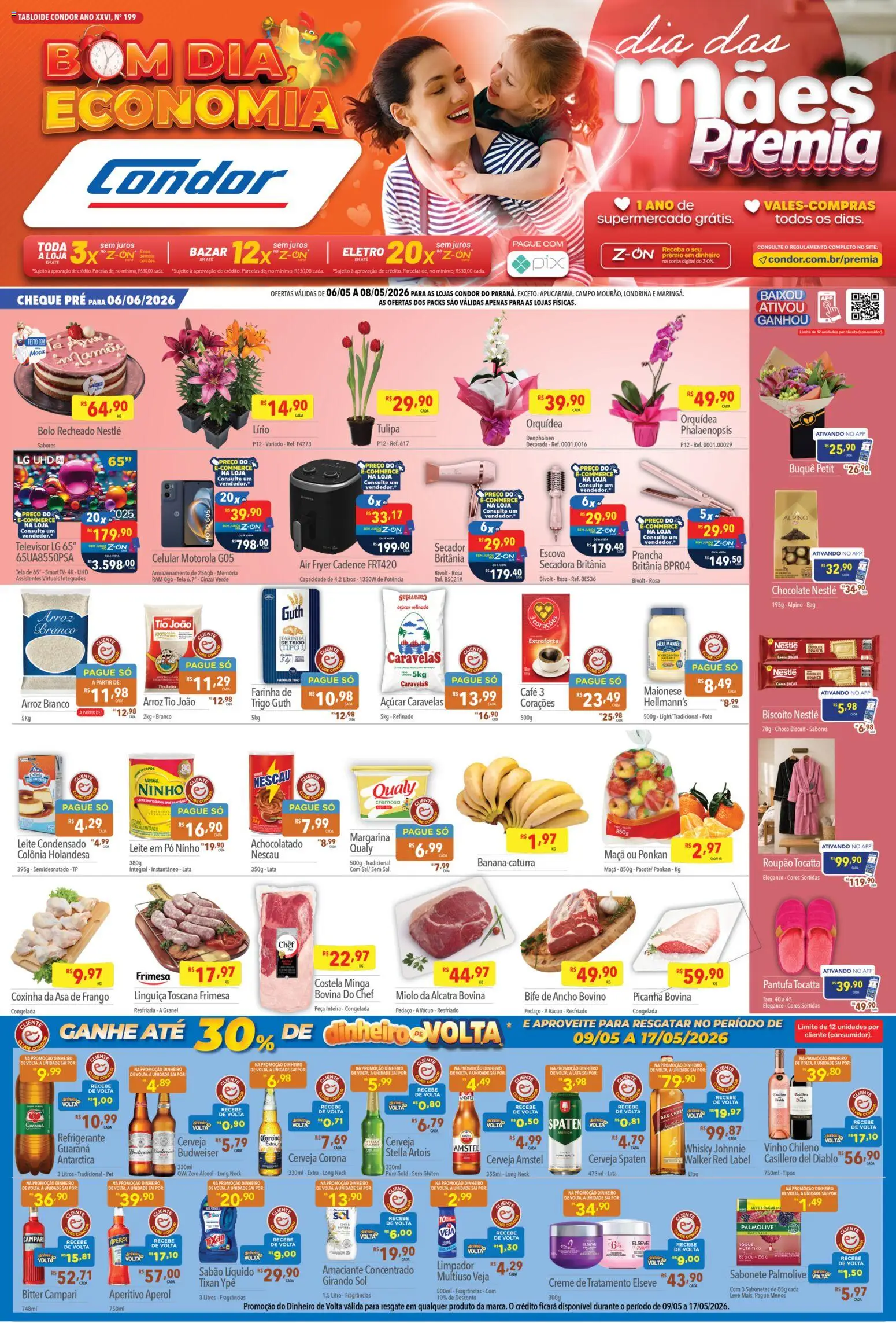 Pré-Visualização do folheto "Supermercados Condor ofertas FDS" da loja Supermercados Condor válido a partir de 06/05/2026