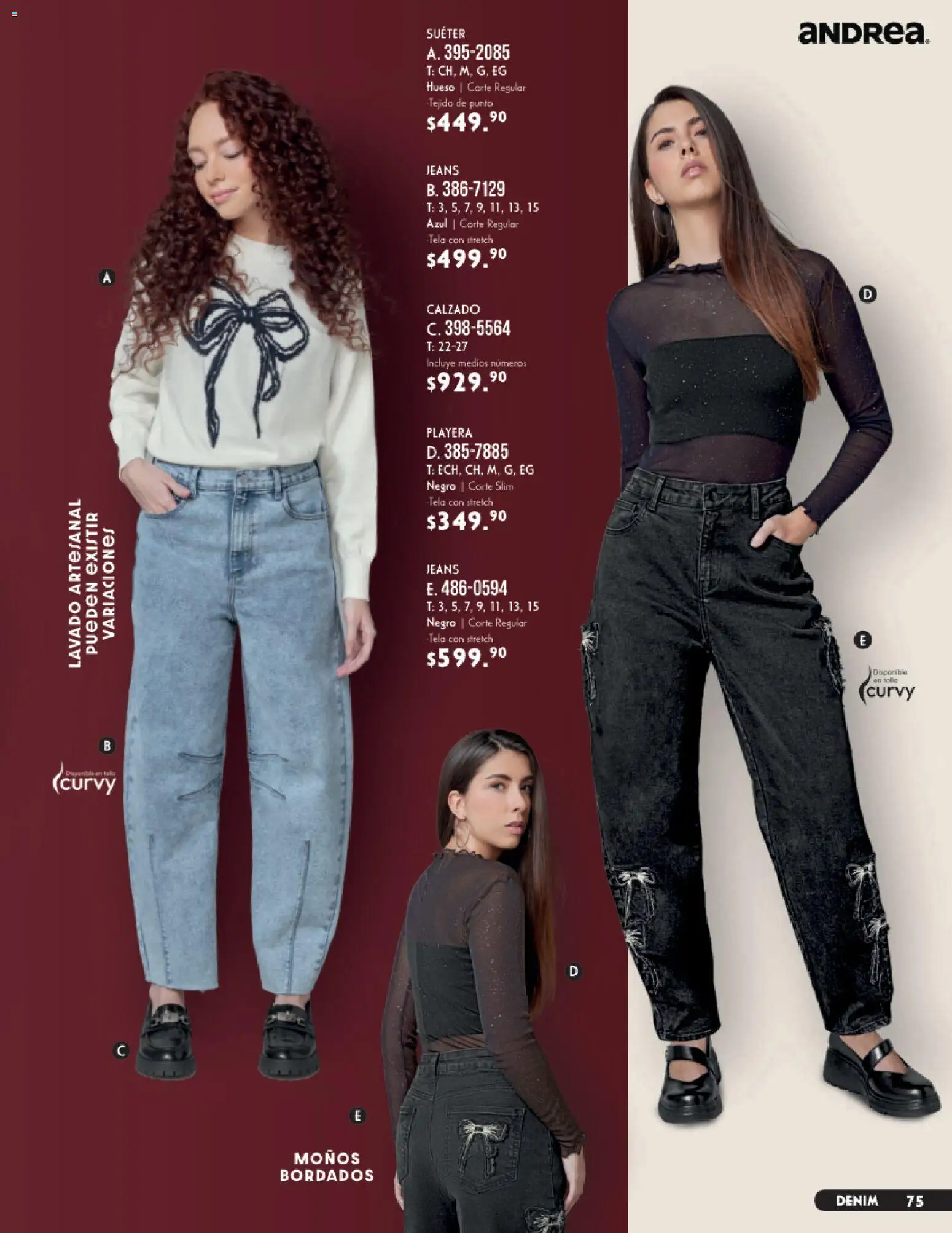 Vista previa las ofertas de la tienda Andrea - Andrea catálogo Vestir desde el 23/08/2026 