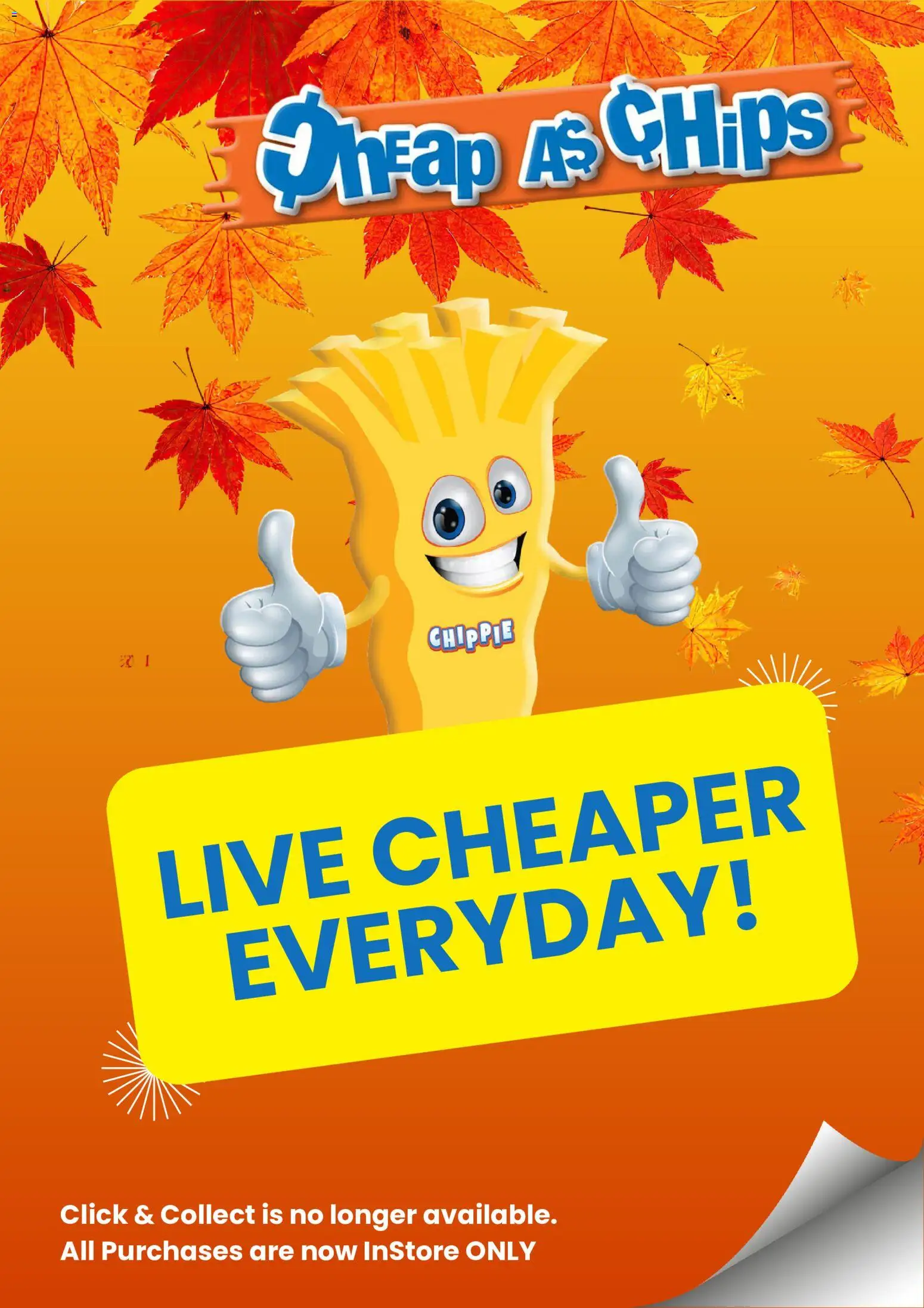Preview of catalogue Cheap as Chips catalogue from shop Cheap as Chips valid 16/04/2026 - Chips