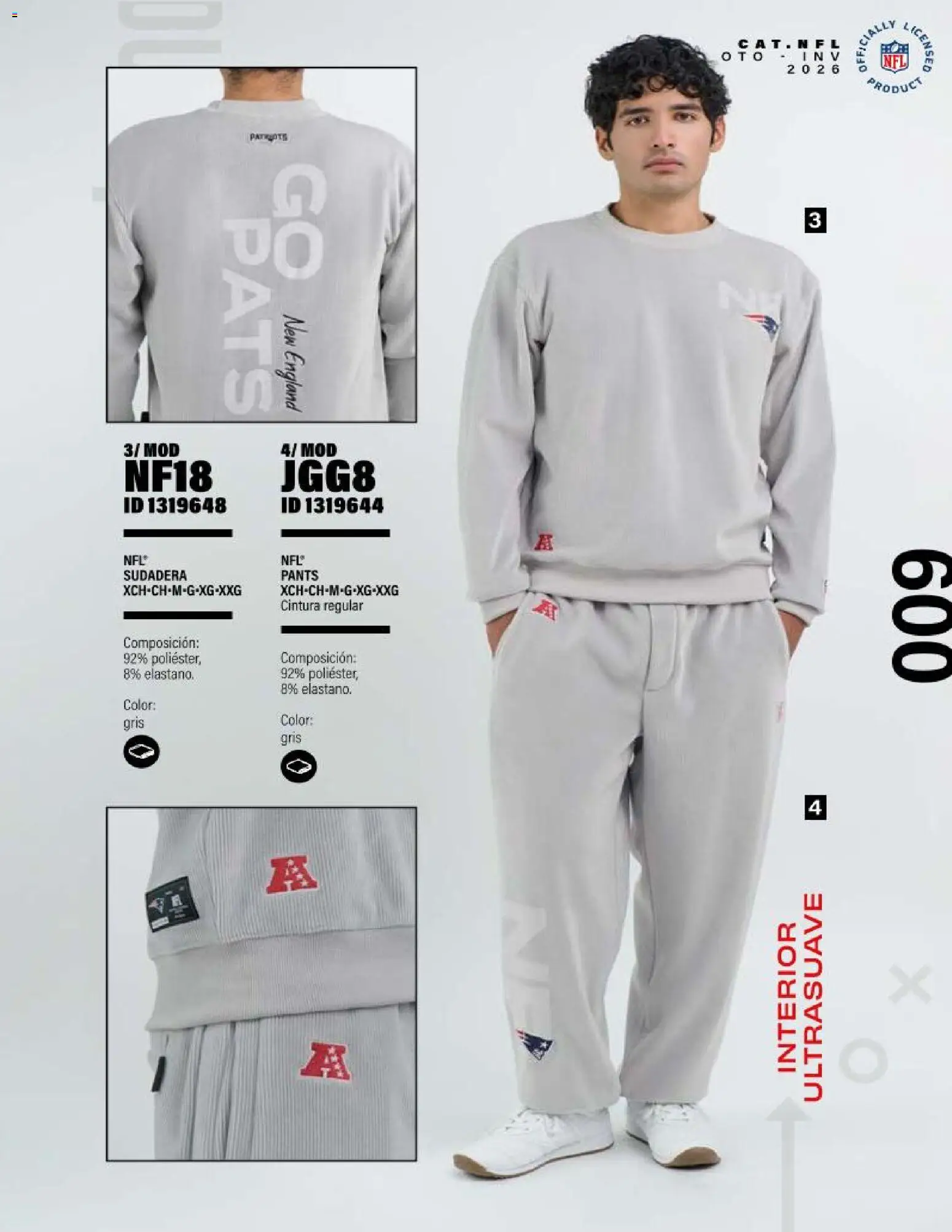 Vista previa las ofertas de la tienda Price Shoes - Price Shoes catálogo NFL desde el 01/09/2026 - Sudadera, Pants
