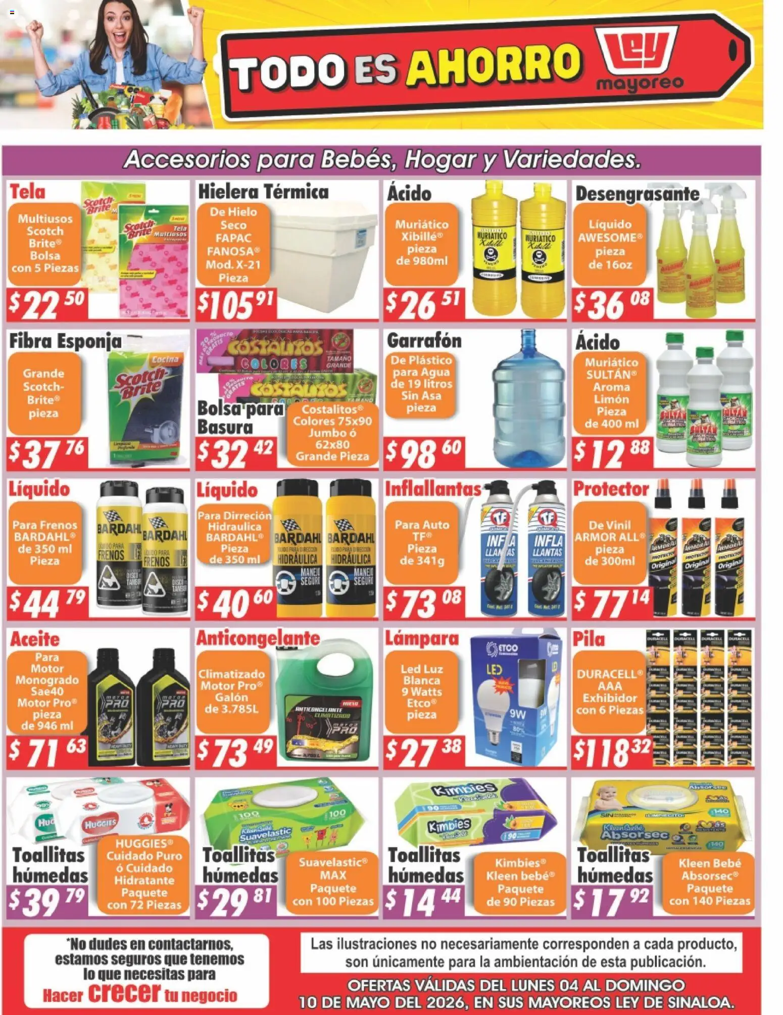 Vista previa las ofertas de la tienda Casa Ley - Casa Ley folleto Sinaloa desde el 04/05/2026 