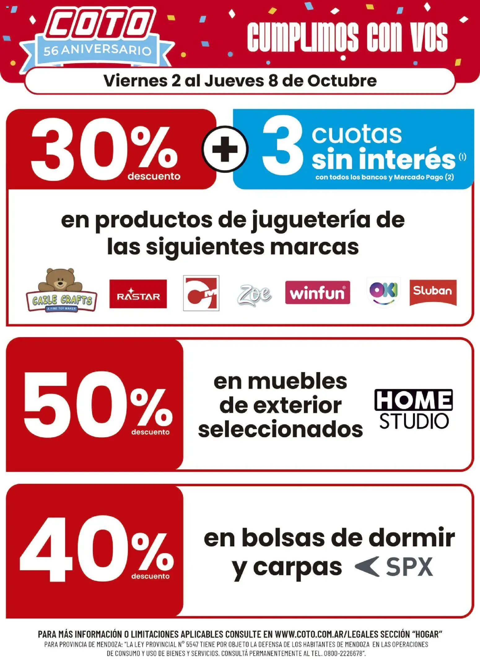Vista previa del folleto de la tienda Coto válido desde el 02/10/2026 