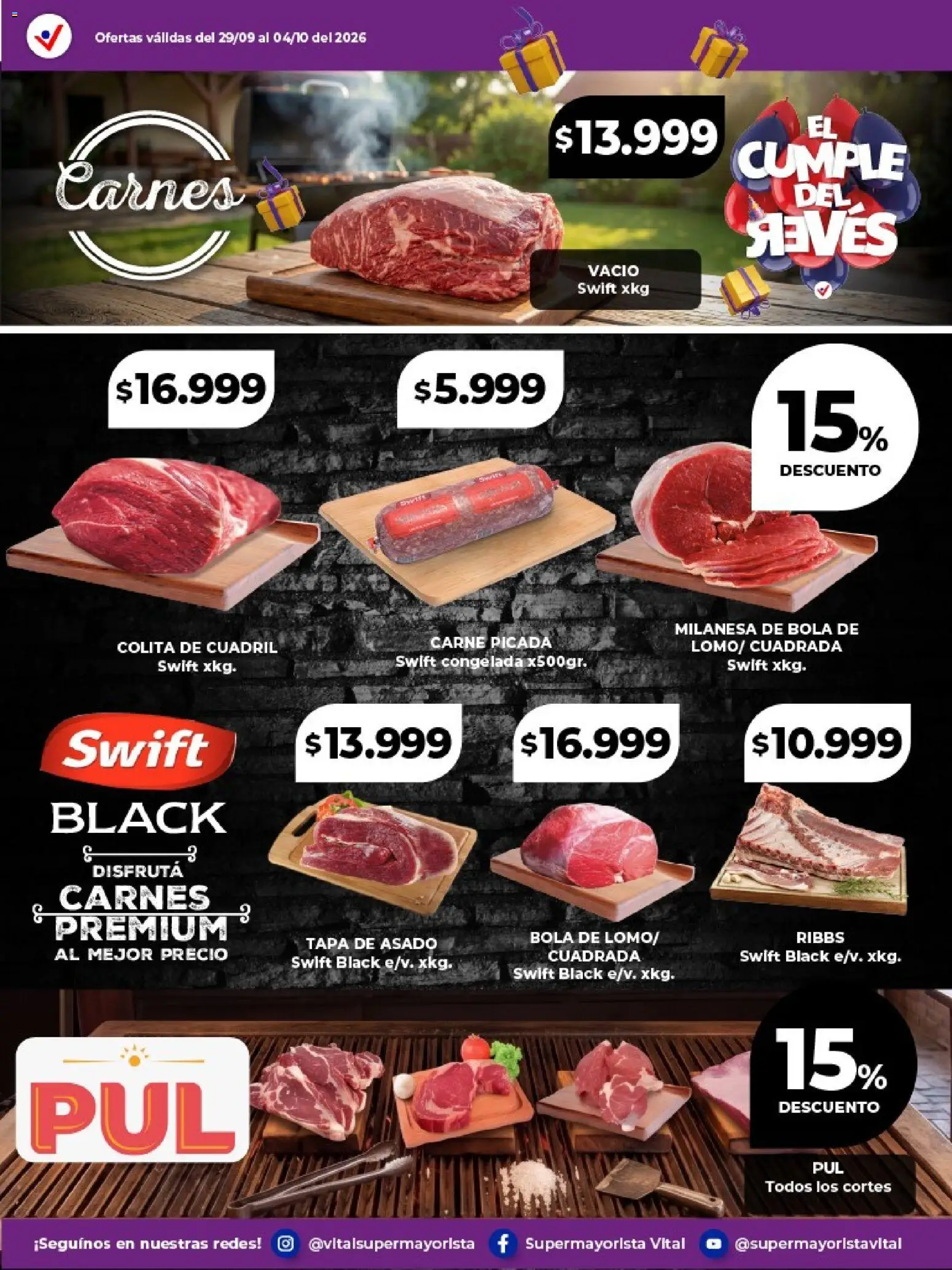 Vista previa del folleto de la tienda Vital válido desde el 29/09/2026 