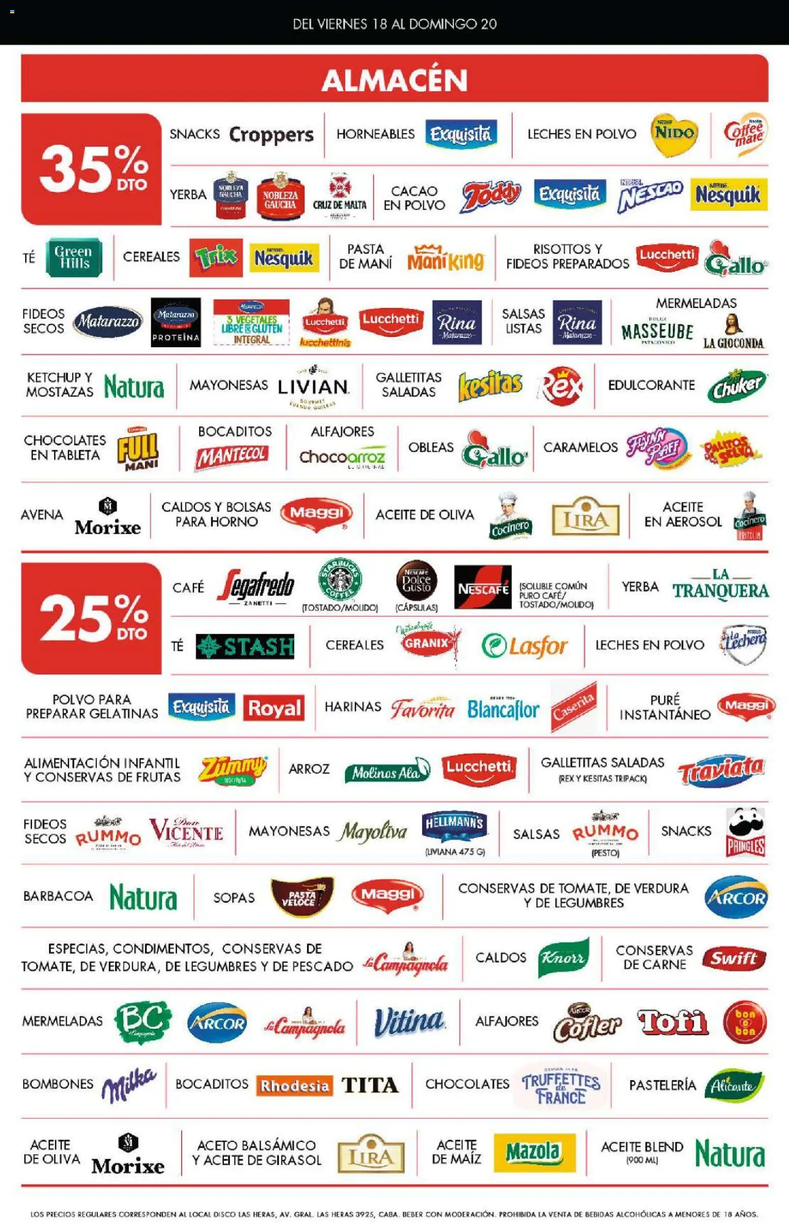 Vista previa del folleto de la tienda Disco válido desde el 17/09/2026 