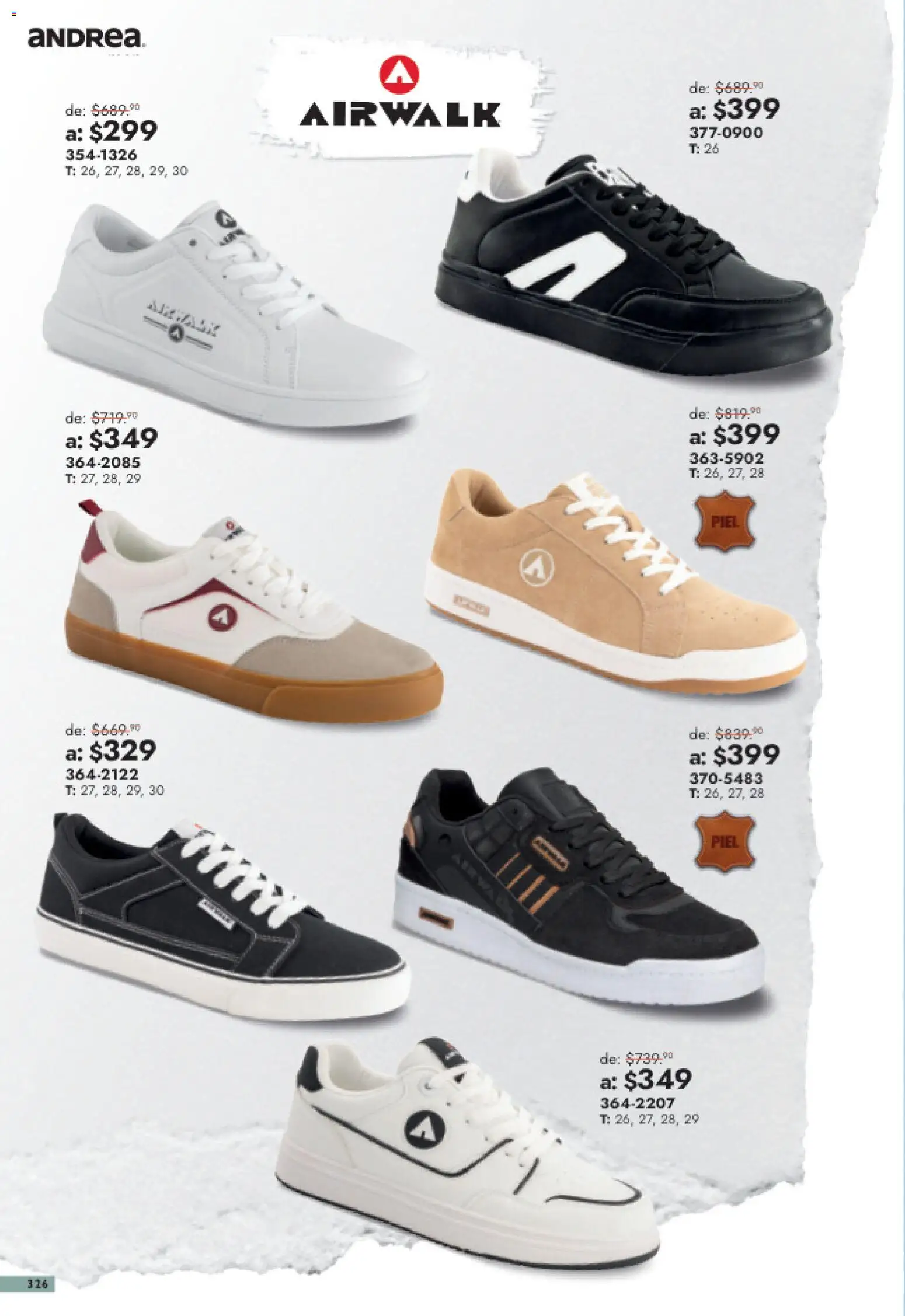 Vista previa las ofertas de la tienda Andrea - Andrea catálogo Outlet desde el 26/07/2026 