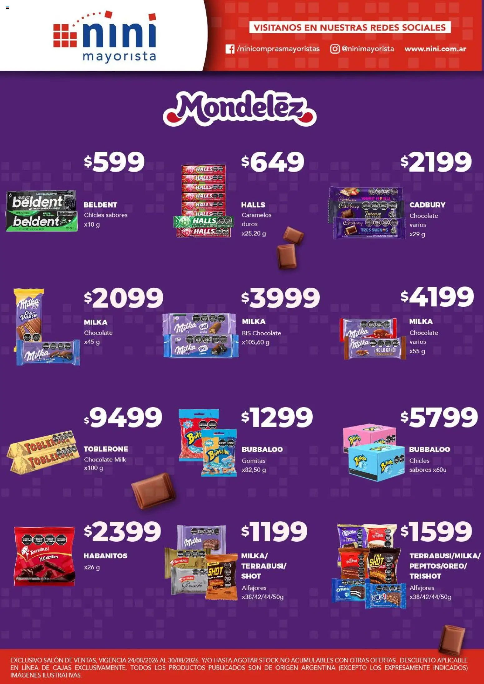 Vista previa del folleto de la tienda NINI Mayorista válido desde el 24/08/2026 
