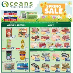 Un aperçu du dépliant Oceans weekly flyer - Brampton du magasin Oceans est valide à partir 1 mai 2026
