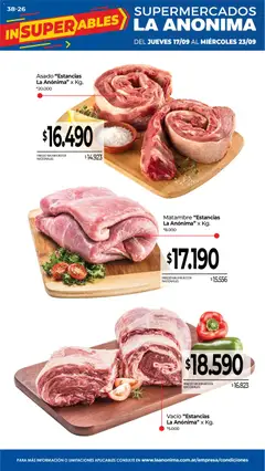 Vista previa del folleto de la tienda La Anonima válido desde el 17/09/2026 