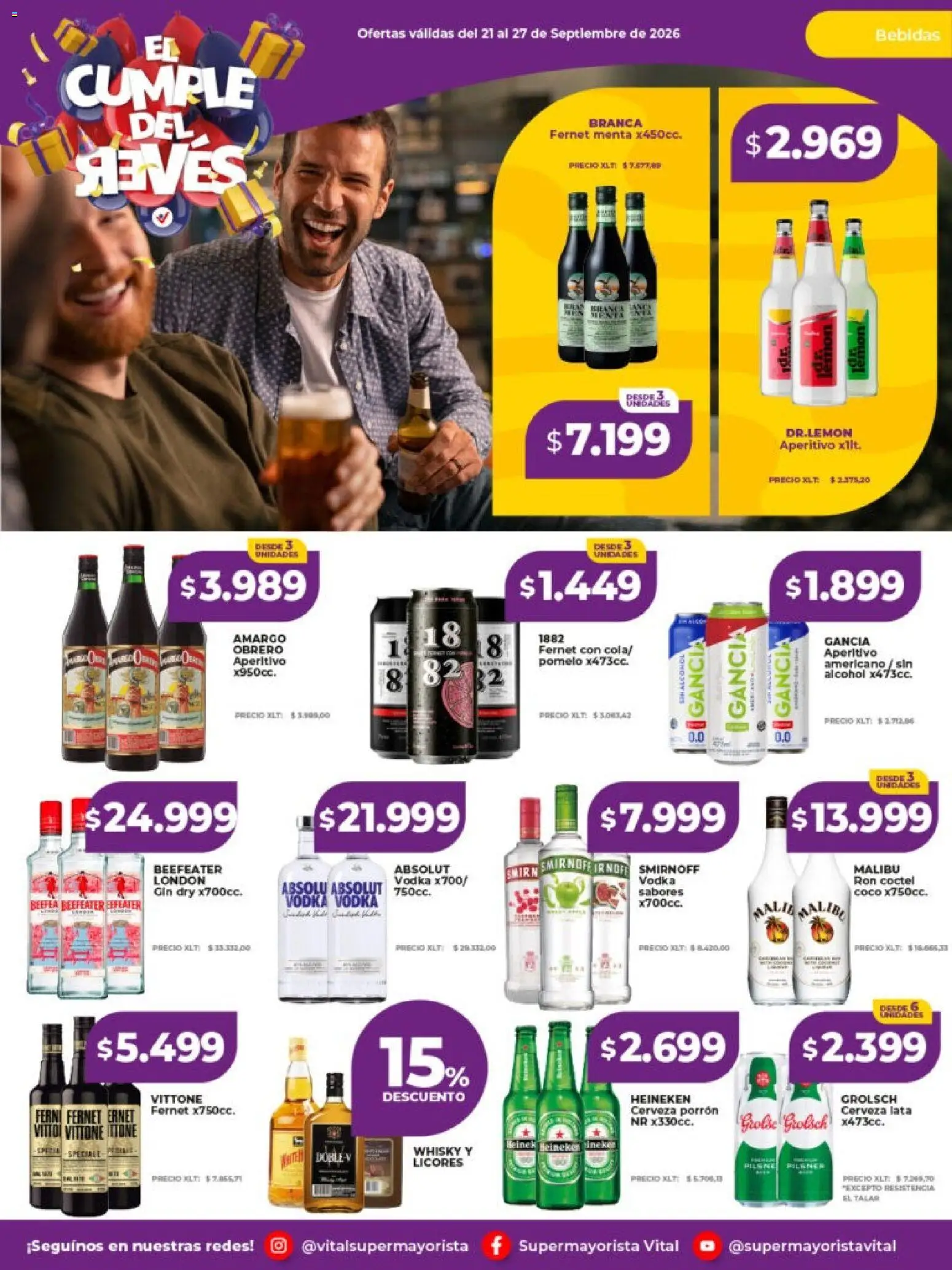 Vista previa del folleto de la tienda Vital válido desde el 21/09/2026 