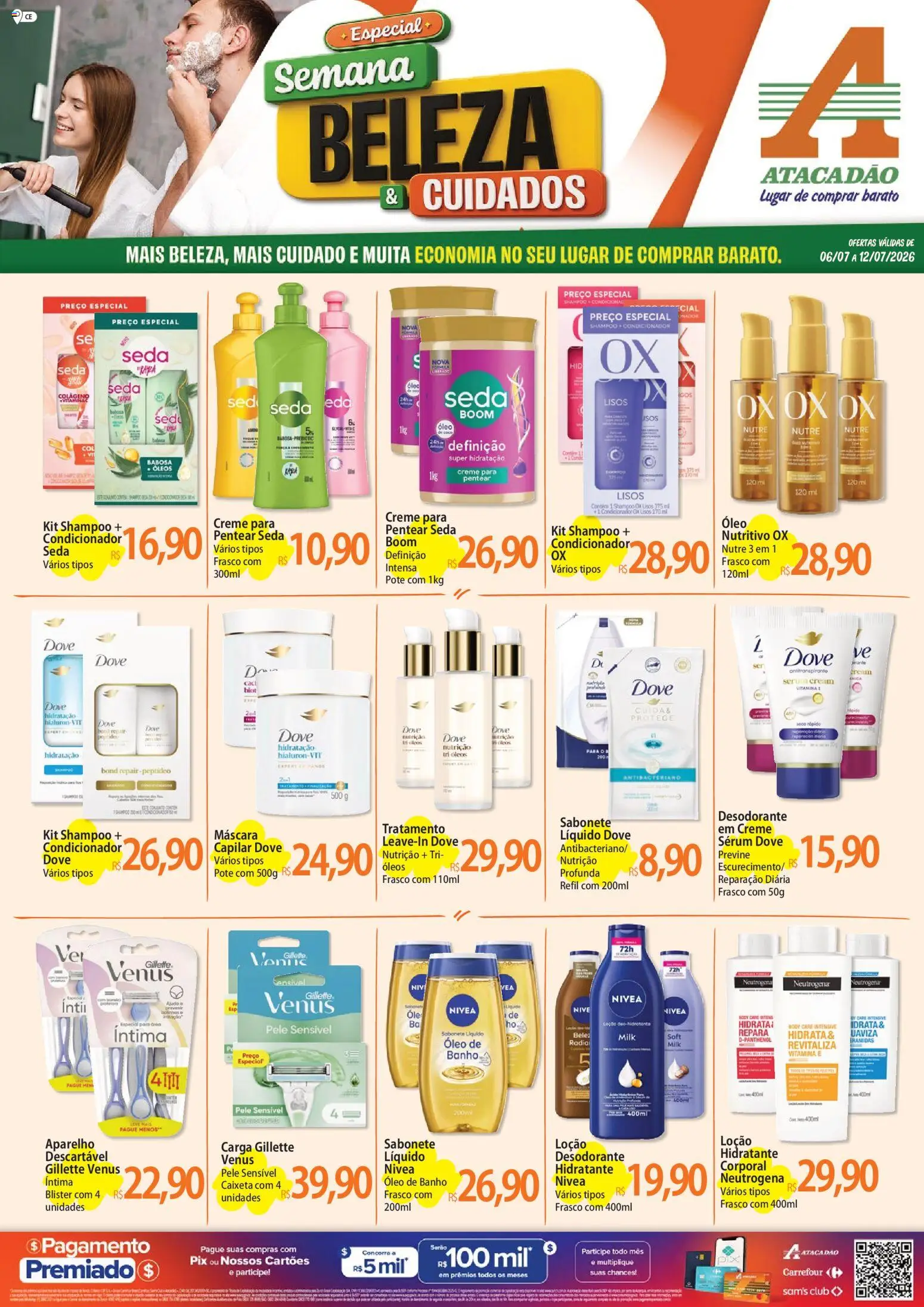 Pré-Visualização do folheto "Atacadão ofertas - CE" da loja Atacadão válido a partir de 06/07/2026