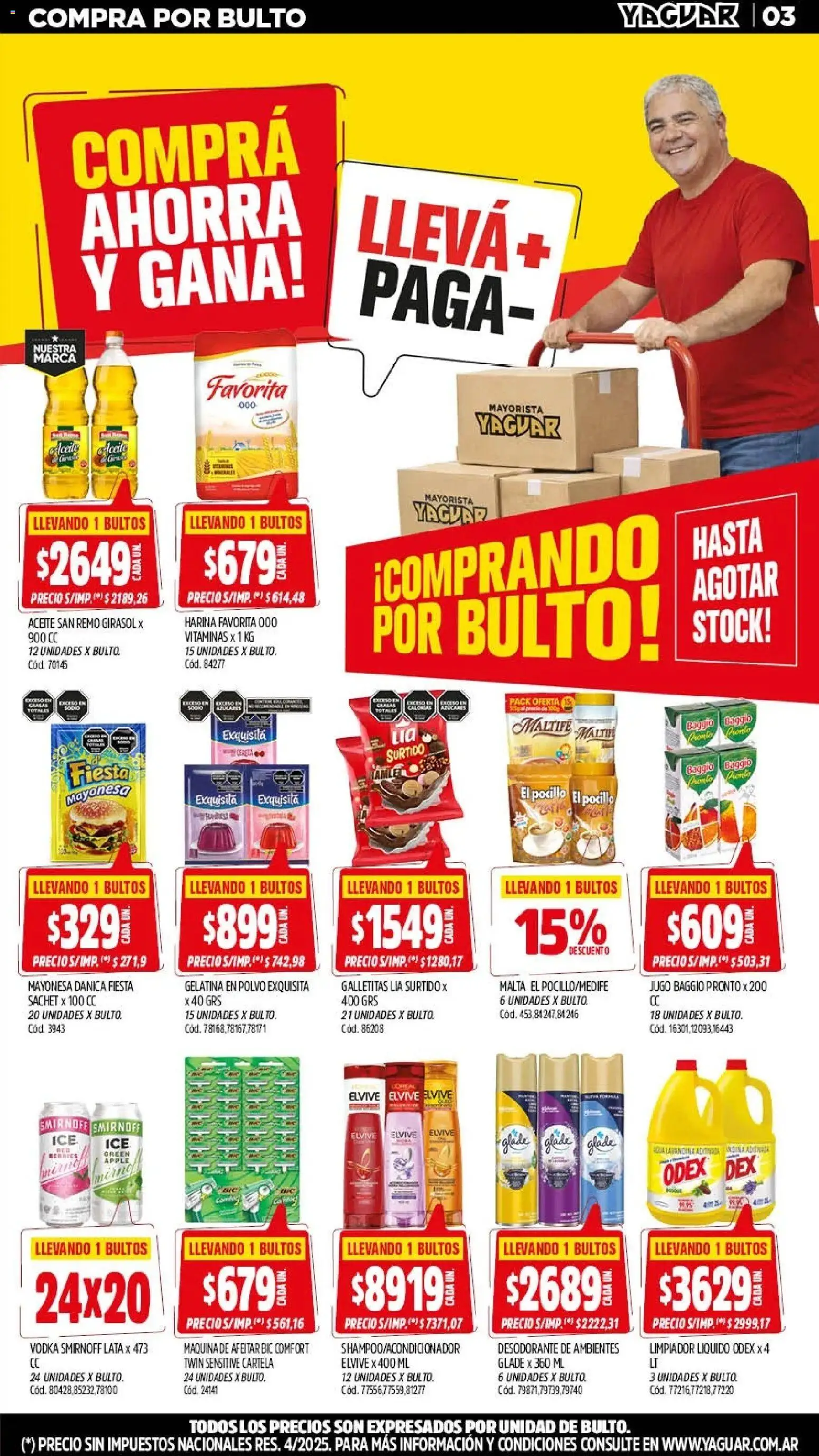 Vista previa del folleto de la tienda Yaguar válido desde el 03/08/2026 