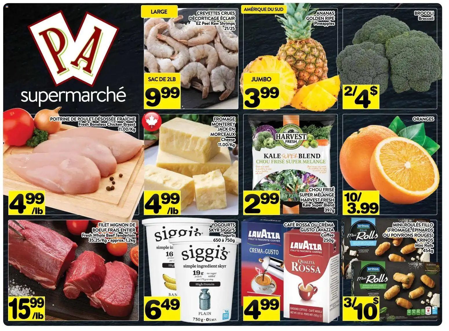 Preview of leaflet Pa Supermarché weekly flyer / circulaire from shop Pa Supermarché is valid from Nov 01, 2026