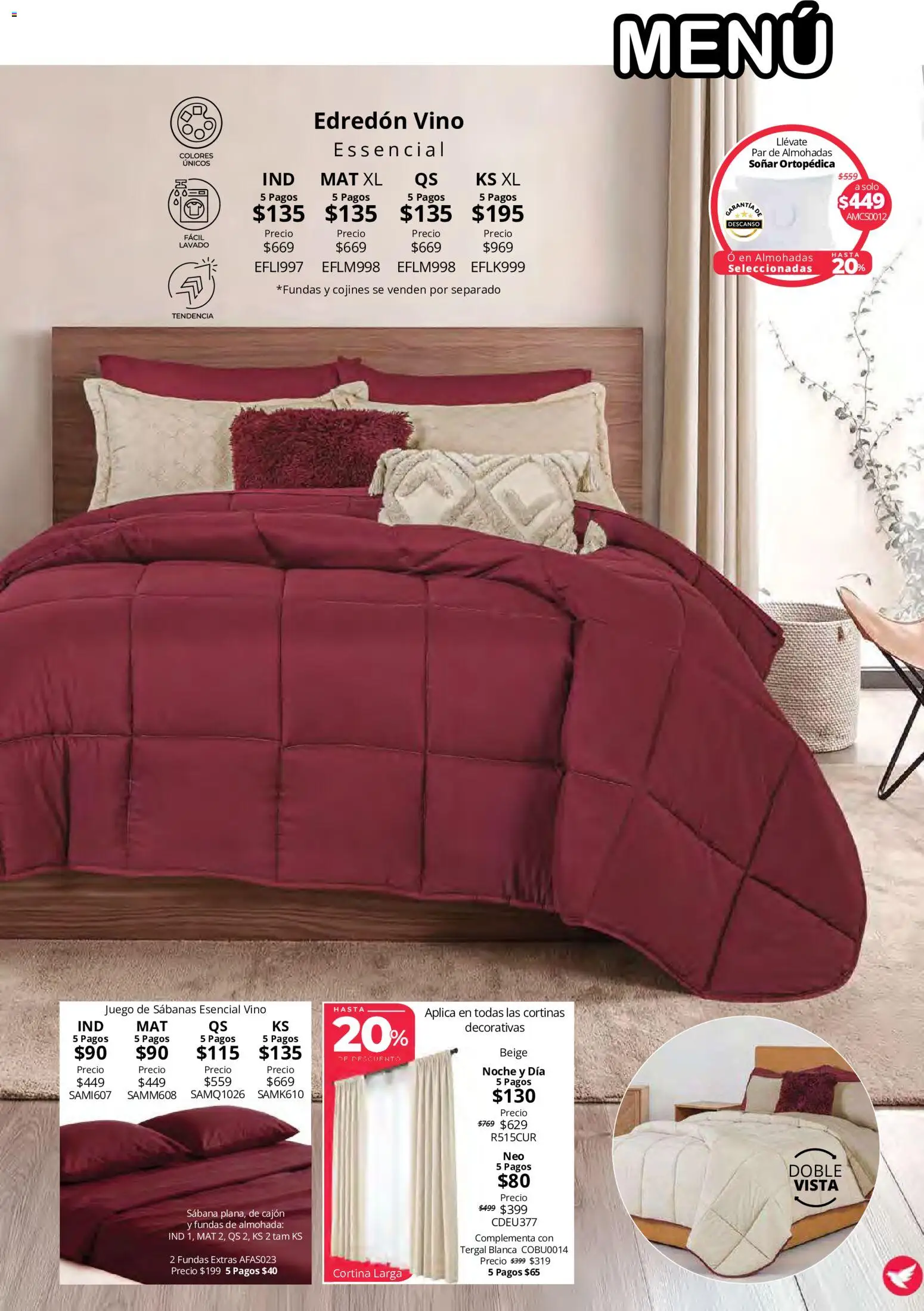 Vista previa las ofertas de la tienda Colchas Concord - Colchas Concord catálogo desde el 15/10/2026 