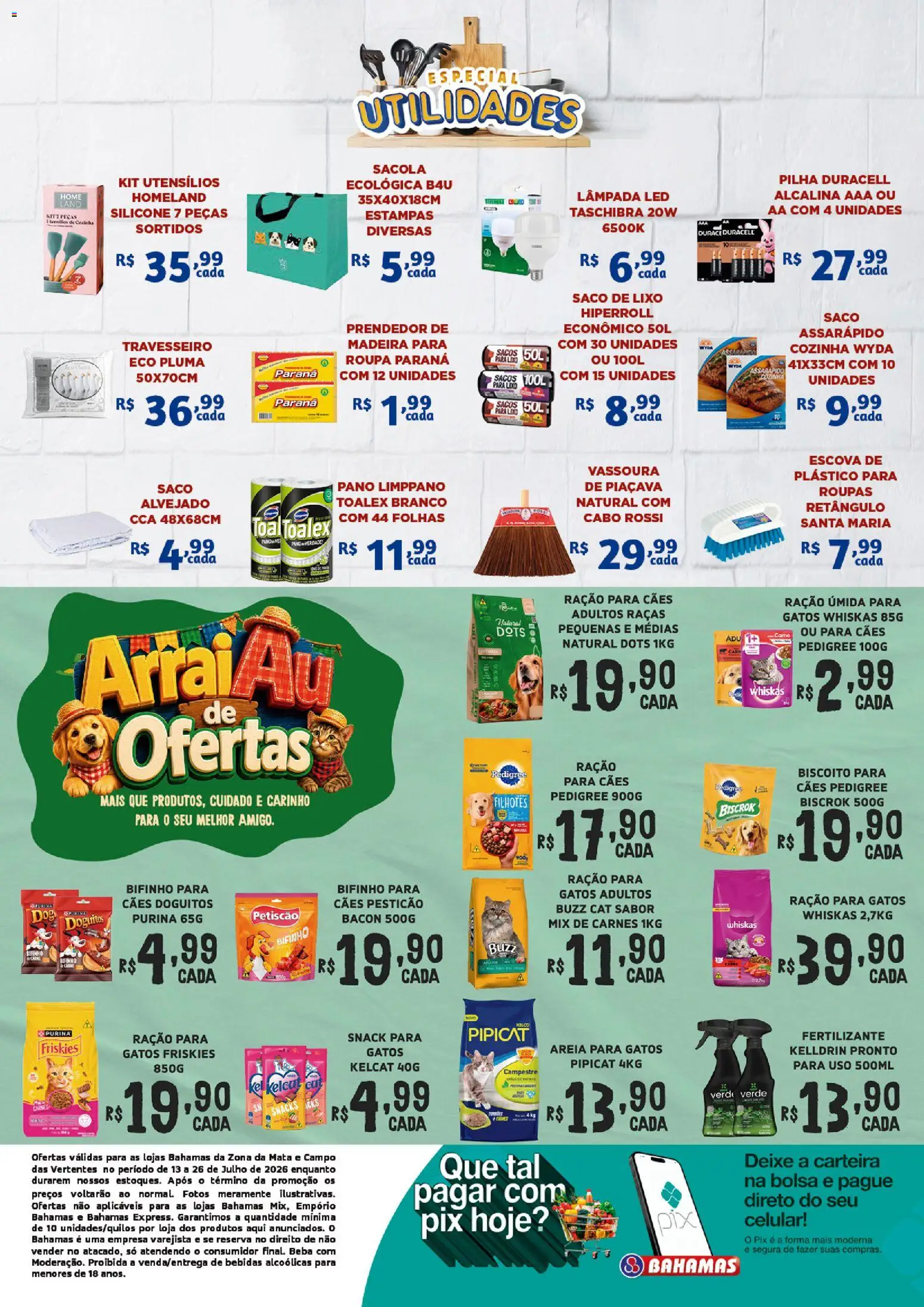 Ofertas Bahamas Supermercados ofertas da Quinzena até 26/07/2026. - Página 12