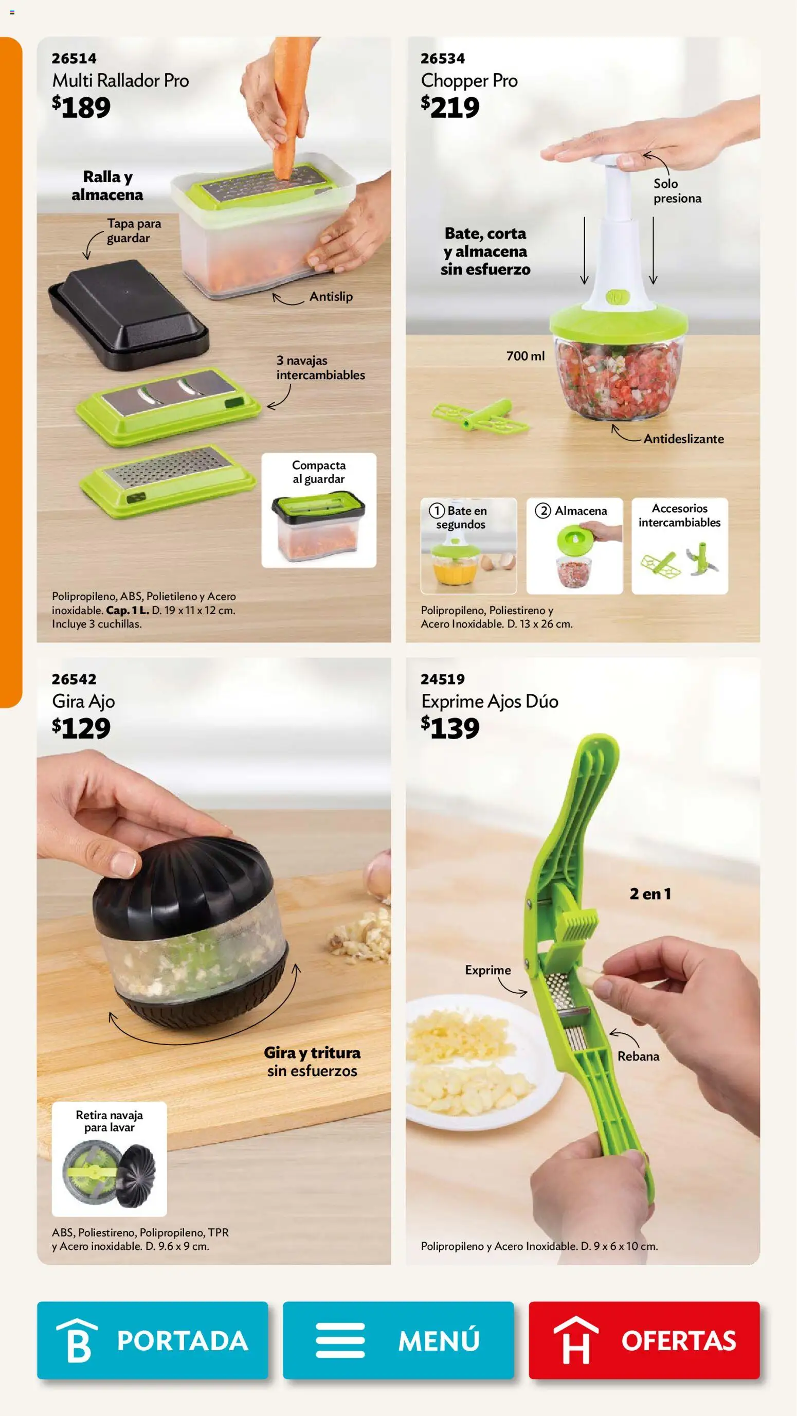 Vista previa las ofertas de la tienda Betterware - Betterware campaña 8 2026 desde el 03/08/2026 