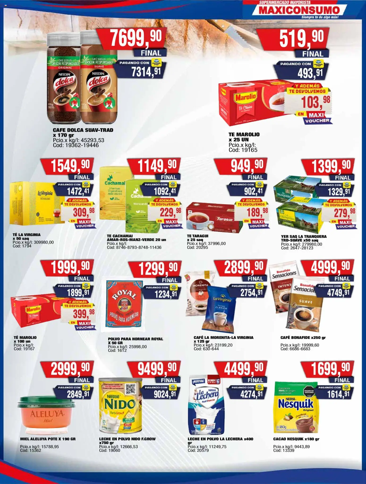 Vista previa del folleto de la tienda Maxiconsumo válido desde el 05/10/2026 