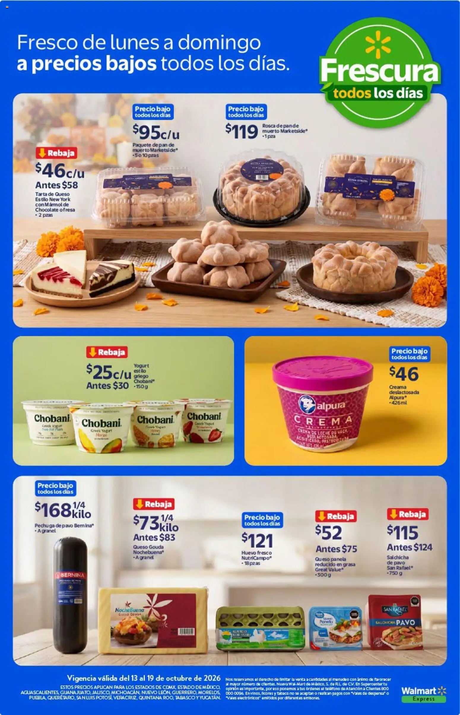 Vista previa las ofertas de la tienda Walmart Express - Walmart Express folleto Calidad y frescura a precios bajos todos los días. desde el 13/10/2026 