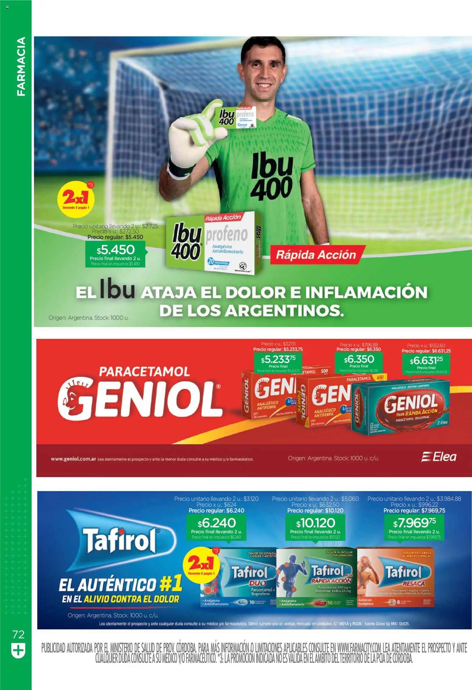 Vista previa del folleto de la tienda Farmacity válido desde el 01/10/2026 