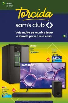 Pré-Visualização do folheto "Sam's Club ofertas Torcida" da loja Sam's Club válido a partir de 28/04/2026