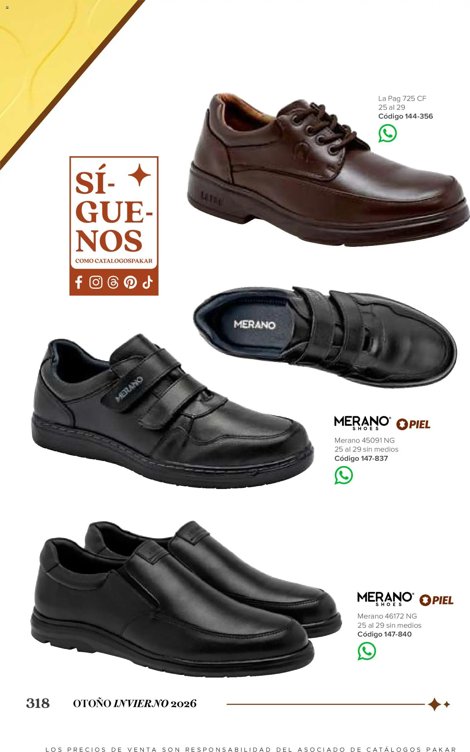 Vista previa las ofertas de la tienda SC Pakar - SC Pakar catálogo Hombre desde el 31/07/2026 