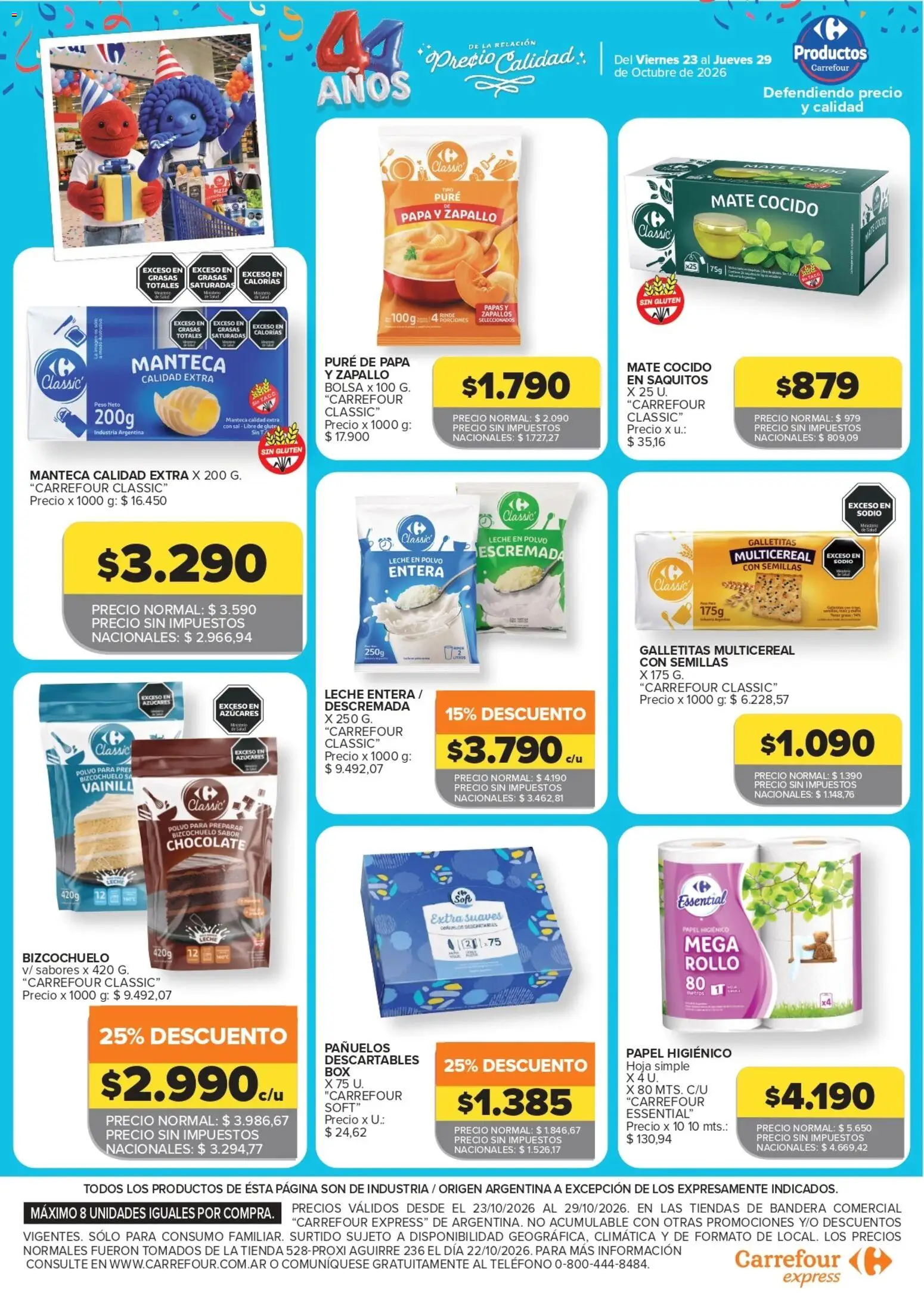 Vista previa del folleto de la tienda Carrefour Express válido desde el 23/10/2026 